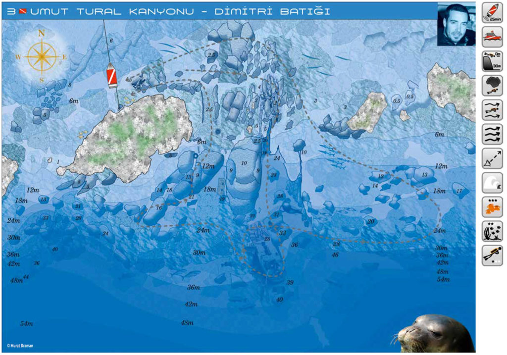 The Diving Guide Kaş - Kanyon Dimitri