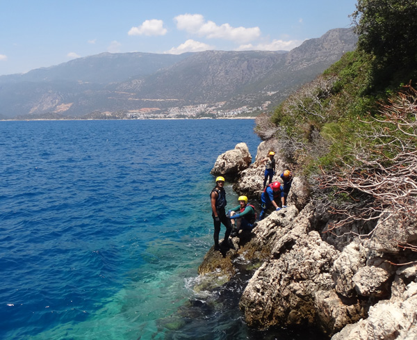 Dragoman ile Kaş'ta Kıyı Tırmanışı