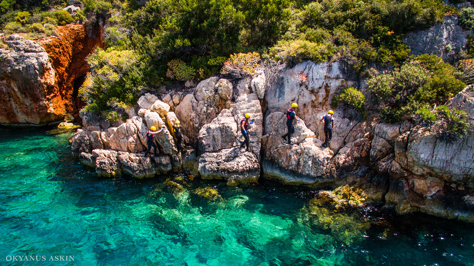 Coasteering at Dragoman Diving and Outdoor, Kaş